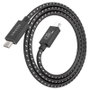 Aisens Cable USB4 Gen3x2 40Gbps 1m USB-C a USB-C Negro